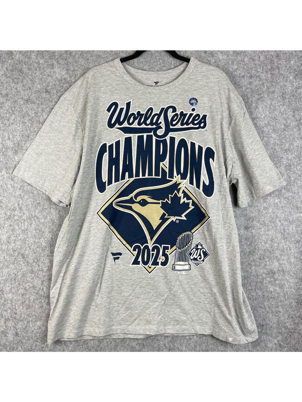 Fanatics Toronto Blue Jays World Series Champions 2025 T Shirt Mens XXL**